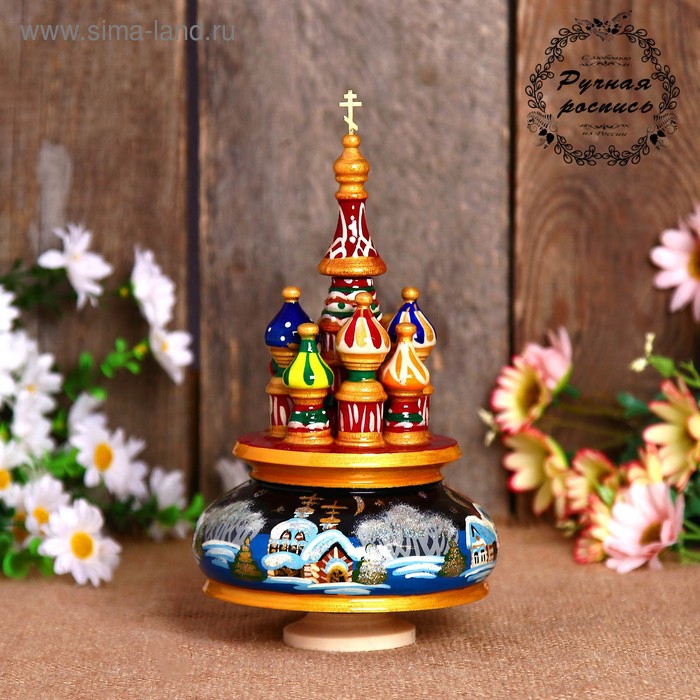 Сувенир музыкальный "Храм. Зимушка", 20х12 см
Сувенир музыкальный "Храм. Зимушка", 20х12 см