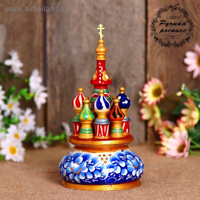 Сувенир музыкальный "Храм", 17х10 см, гжель
Сувенир музыкальный "Храм", 17х10 см, гжель