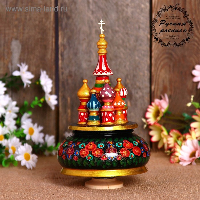 Сувенир музыкальный "Храм", 19х15,5 см, чёрная
Сувенир музыкальный "Храм", 19х15,5 см, чёрная