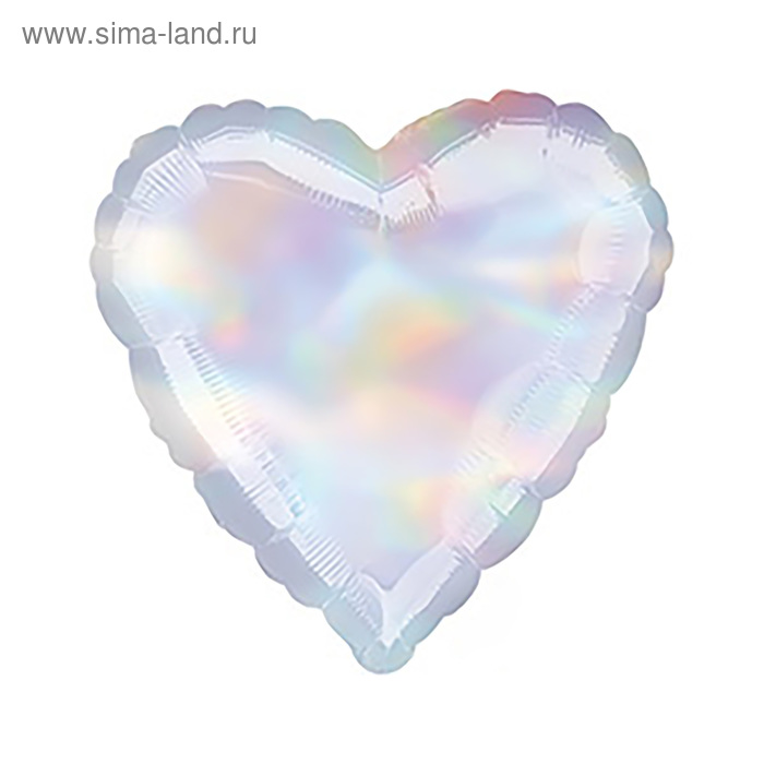 Шар фольгированный 18" «Сердце», блеск, Iridescent
Шар фольгированный 18" «Сердце», блеск, Iridescent