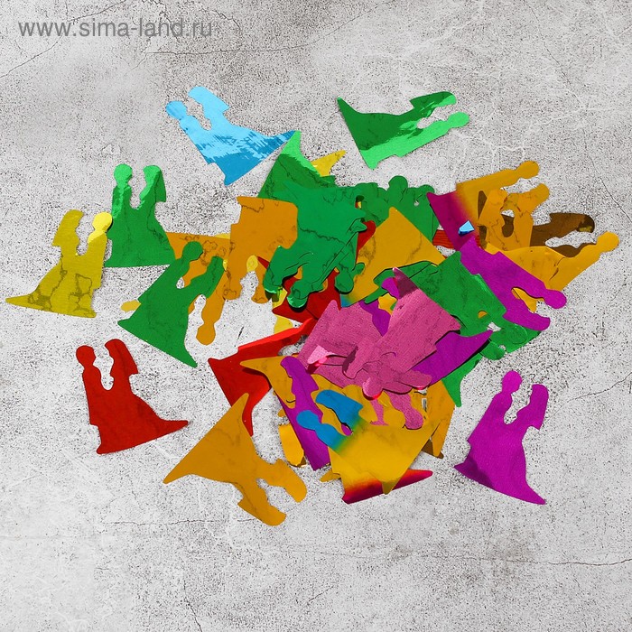 Наполнитель для шара "Конфетти молодожены" 3,5 см, фольга, МИКС 500г
Наполнитель для шара "Конфетти молодожены" 3,5 см, фольга, МИКС 500г