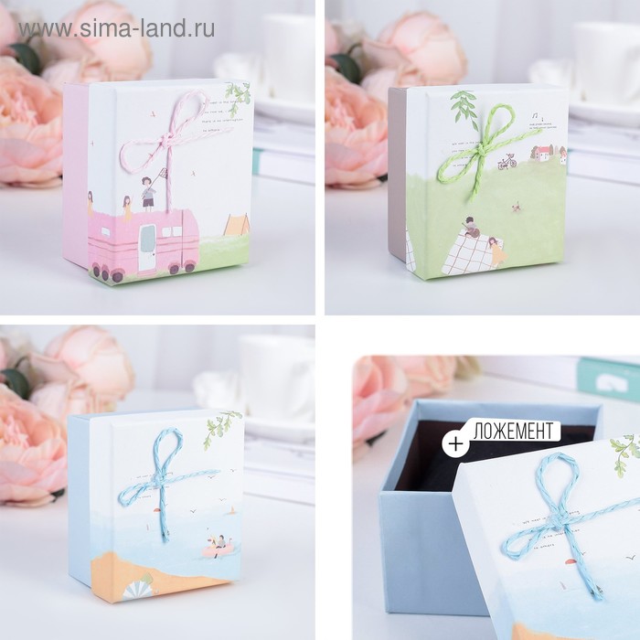 Коробка подарочная 8,9 х 7,9 х 5,3 см МИКС
Коробка подарочная 8,9 х 7,9 х 5,3 см МИКС