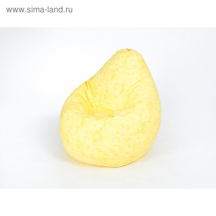 Кресло-мешок «ГРУША», большое, ширина 100 см, высота 135 см, цвет жёлтый, жаккард
Кресло-мешок «ГРУША», большое, ширина 100 см, высота 135 см, цвет жёлтый, жаккард