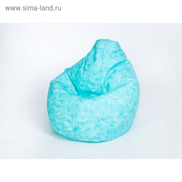 Кресло-мешок «ГРУША» средняя, ширина 75 см, высота 120 см, цвет бирюзовый, жаккард 
Кресло-мешок «ГРУША» средняя, ширина 75 см, высота 120 см, цвет бирюзовый, жаккард