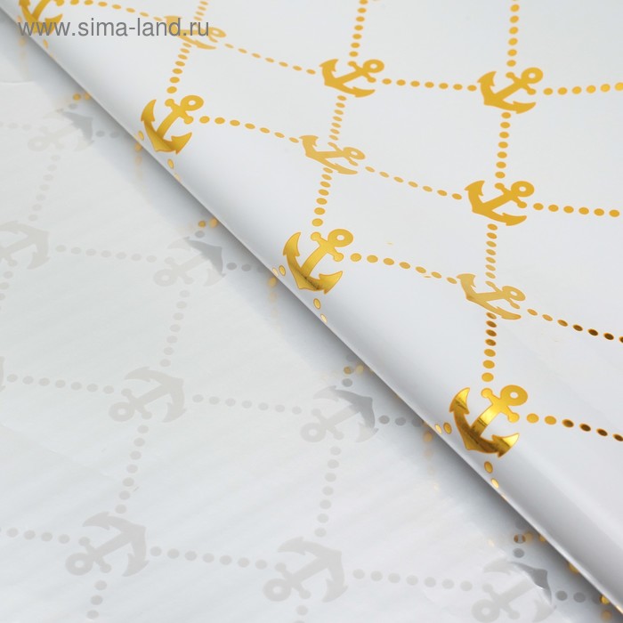 Пленка металлизированная "Морская", золотой, 50 х 70 см
Пленка металлизированная "Морская", золотой, 50 х 70 см