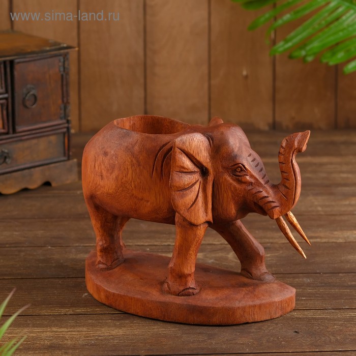 Подставка под бутылки дерево "Слон" 22х12х20 см
Подставка под бутылки дерево "Слон" 22х12х20 см