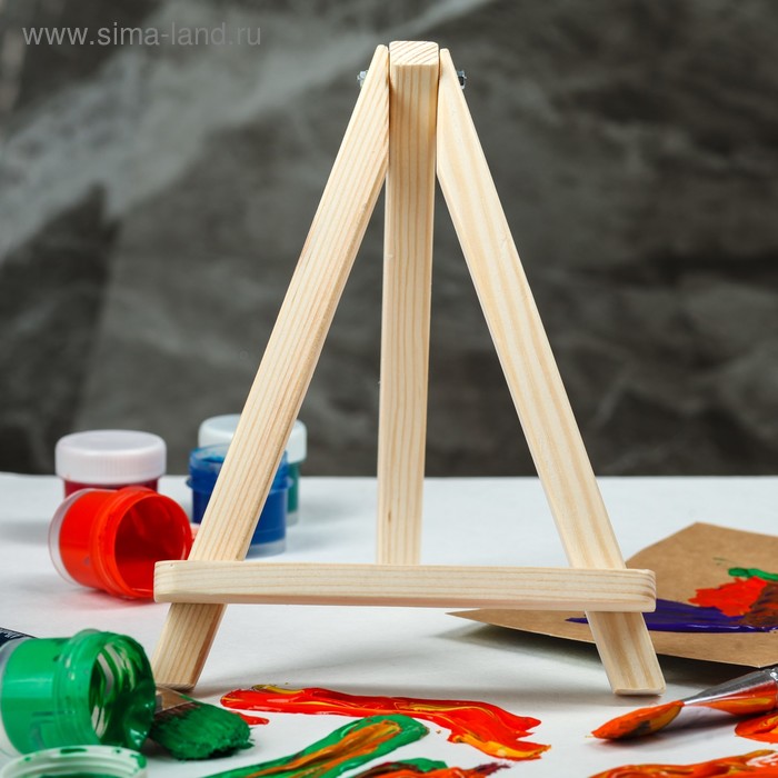 Подставка для картин "Мольберт", деревянная, 20х16 х15 см
Подставка для картин "Мольберт", деревянная, 20х16 х15 см