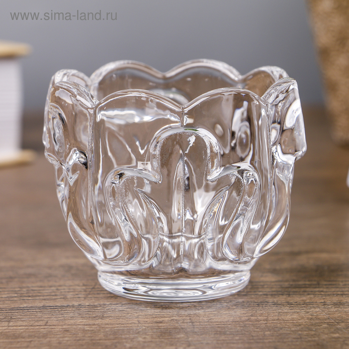 Подсвечник стекло на 1 свечу "Три лепестка" прозрачный 6х7,5х7,5 см
Подсвечник стекло на 1 свечу "Три лепестка" прозрачный 6х7,5х7,5 см