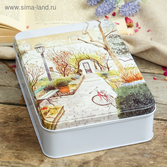 Шкатулка металл "Аллея" 5,5х19,5х13,8 см
Шкатулка металл "Аллея" 5,5х19,5х13,8 см