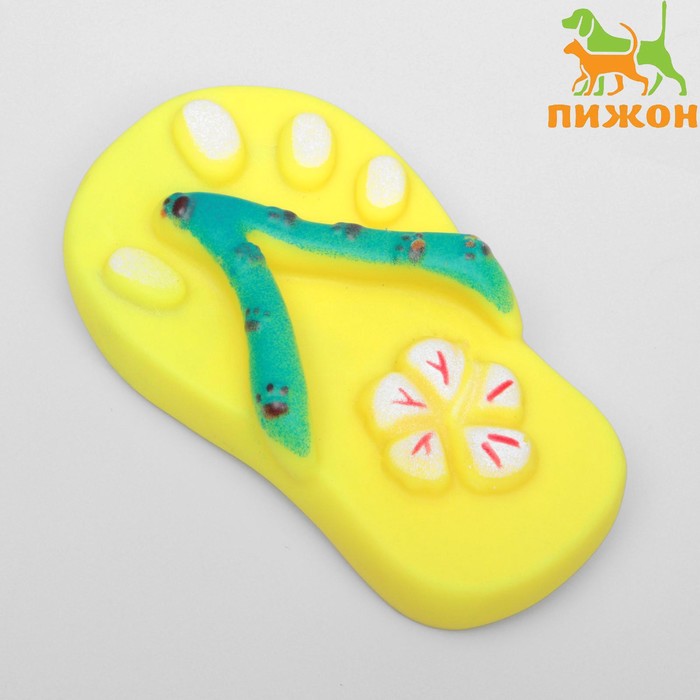 Игрушка пищащая "Босоножка" для собак, 13,5 см, микс цветов
Игрушка пищащая "Босоножка" для собак, 13,5 см, микс цветов