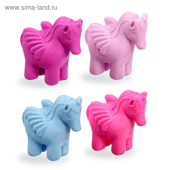 Ластик фигурный, «Единорог крылатый», МИКС
Ластик фигурный, «Единорог крылатый», МИКС