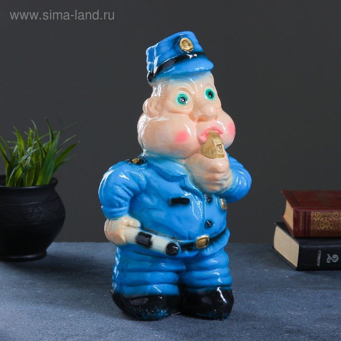 Копилка "Мент со свистком" 31х14см
Копилка "Мент со свистком" 31х14см