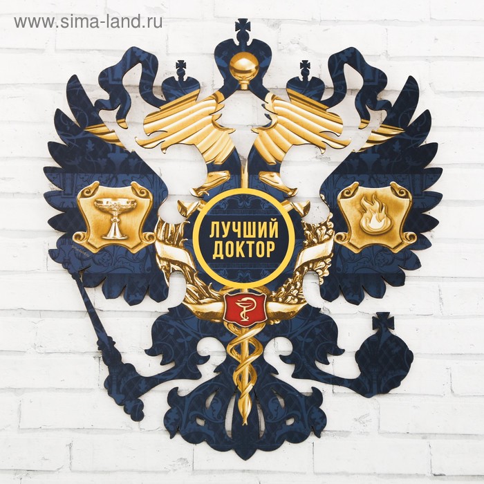 Герб настенный «Лучший доктор», 22.5 х 25 см
Герб настенный «Лучший доктор», 22.5 х 25 см