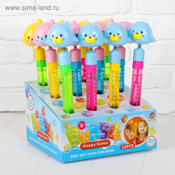 Мыльные пузыри «Нерпа», МИКС, 50 мл
Мыльные пузыри «Нерпа», МИКС, 50 мл