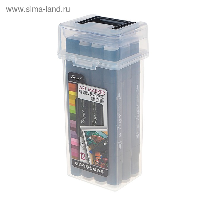 Набор маркеров Superior Tinge, профессиональные, двусторонние, чёрный корпус, 12 штук, 12 цветов, тёплые серые, MS-818
Набор маркеров Superior Tinge, профессиональные, двусторонние, чёрный корпус, 12 штук, 12 цветов, тёплые серые, MS-818