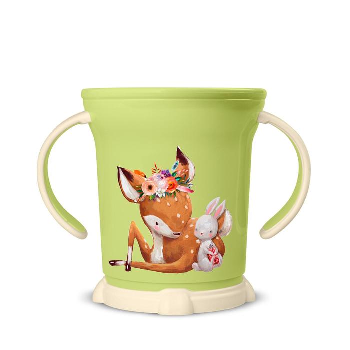 Чашка детская с декором, 270 мл, цвет зеленый, рисунок МИКС
Чашка детская с декором, 270 мл, цвет зеленый, рисунок МИКС