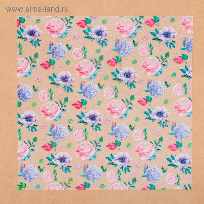 Ацетатный лист «Цветочная галерея», 20 × 20 см
Ацетатный лист «Цветочная галерея», 20 × 20 см