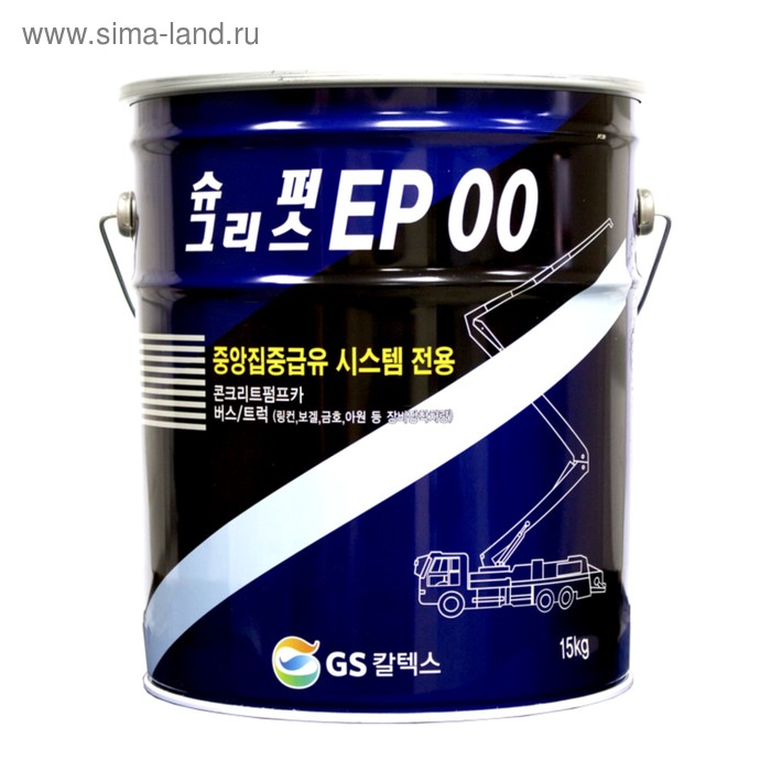 Смазка многоцелевая GS Grease EP 00 Super Grease, 15 кг
Смазка многоцелевая GS Grease EP 00 Super Grease, 15 кг