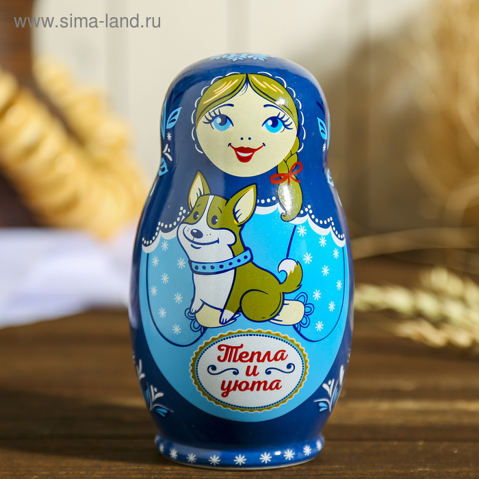 Копилка керамика матрёшка "Тепла и уюта" 15х8,3 см
Копилка керамика матрёшка "Тепла и уюта" 15х8,3 см