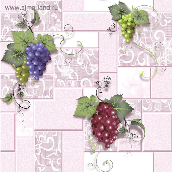 Обои бумажные, моющиеся "Фокс" 1755 Виноградник, 0,53x10 м
Обои бумажные, моющиеся "Фокс" 1755 Виноградник, 0,53x10 м