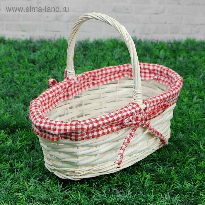 Корзина плетеная, ива, 26х16х11/23 см
Корзина плетеная, ива, 26х16х11/23 см