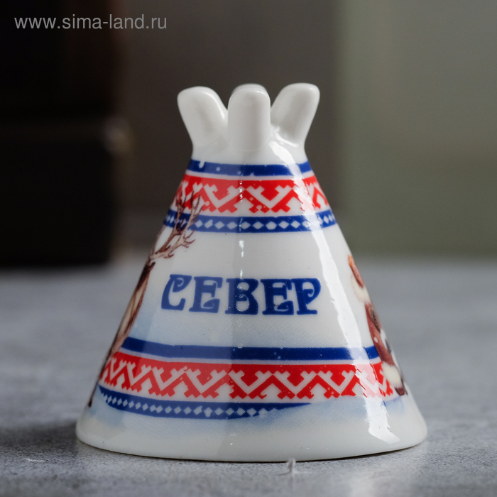 Колокольчик в форме чума «СЕВЕР. Семья эскимосов»
Колокольчик в форме чума «СЕВЕР. Семья эскимосов»
