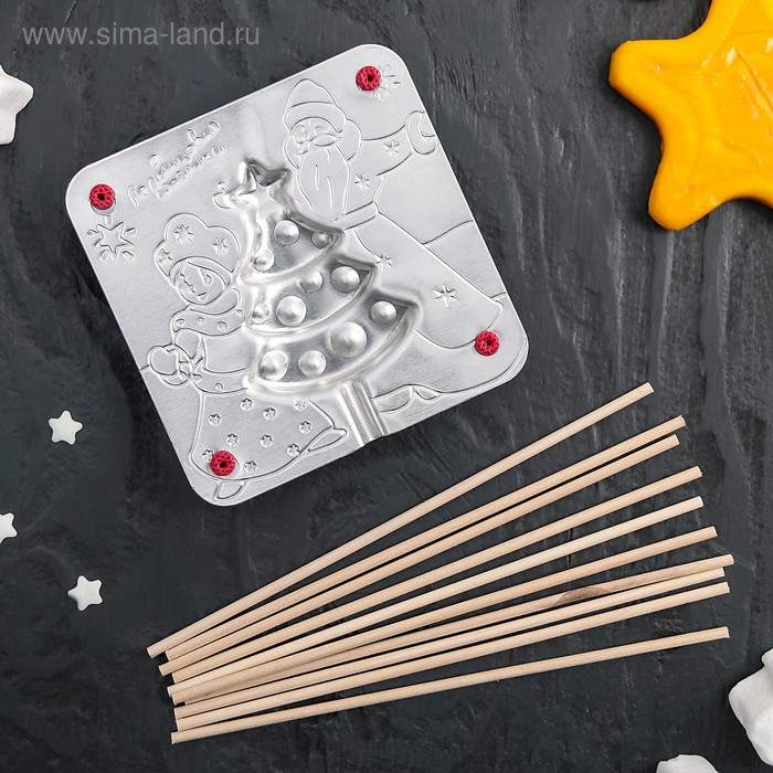 Набор для приготовления леденцов и мармелада «Ёлочка», цвет МИКС
Набор для приготовления леденцов и мармелада «Ёлочка», цвет МИКС