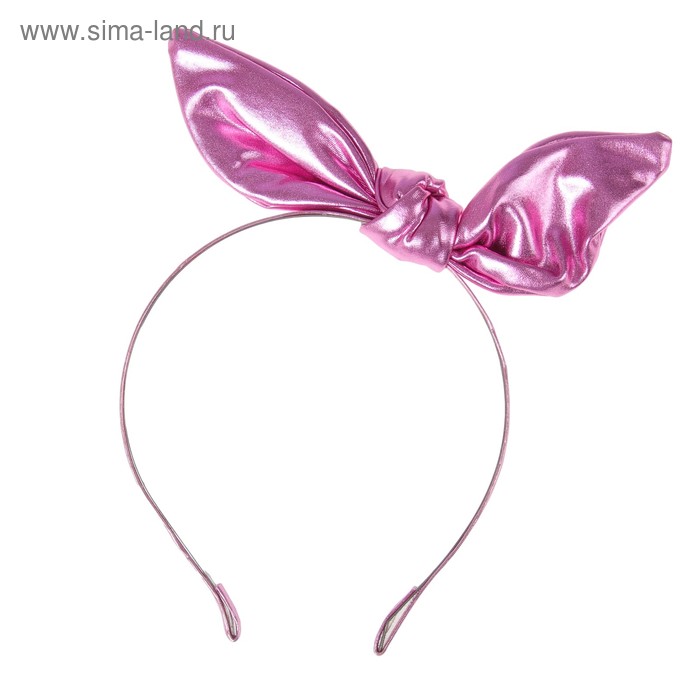 Карнавальный ободок «Бантик», цвет розовый
Карнавальный ободок «Бантик», цвет розовый