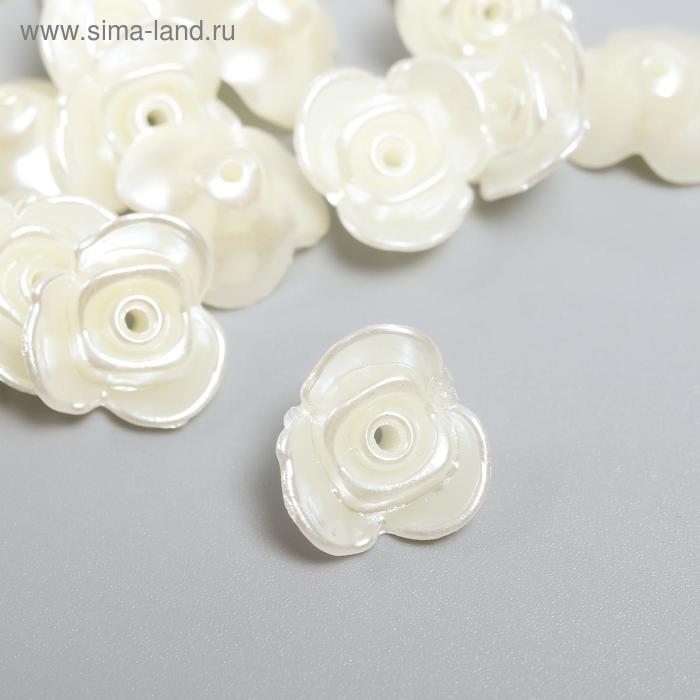 Бусины для творчества пластик "Розочки" жемчужный набор 30 шт 1,5х1,5 см
Бусины для творчества пластик "Розочки" жемчужный набор 30 шт 1,5х1,5 см