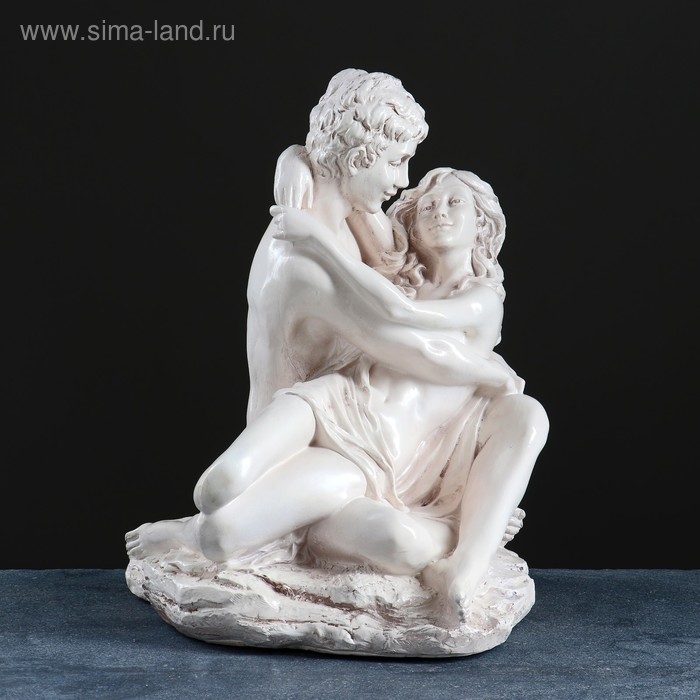 Фигура "Влюбленные на камне средние" 37х41х50см, состаренный
Фигура "Влюбленные на камне средние" 37х41х50см, состаренный