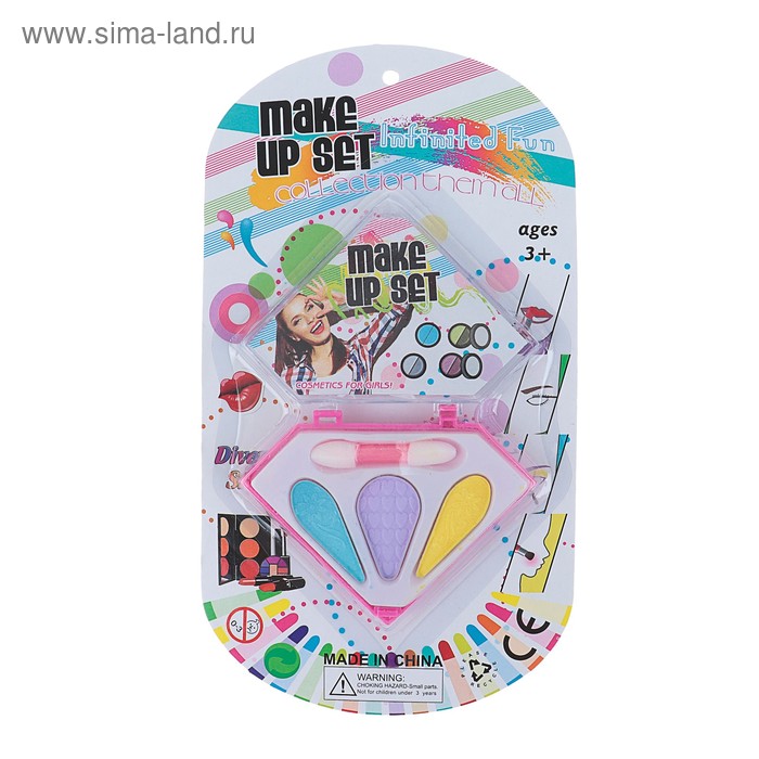 Набор косметики для девочки «Кристалл»
Набор косметики для девочки «Кристалл»