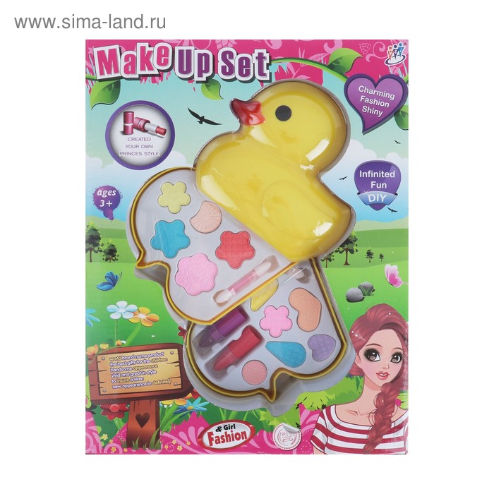 Набор косметики для девочки «Уточка»
Набор косметики для девочки «Уточка»