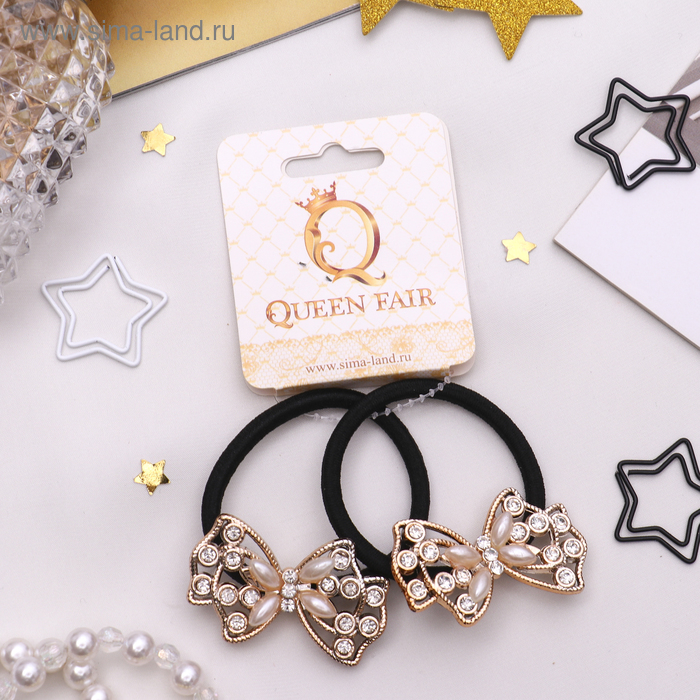 Резинка для волос "Венера" бантик, 6х4,5 см
Резинка для волос "Венера" бантик, 6х4,5 см