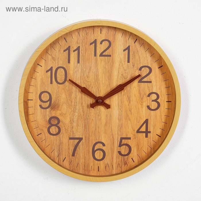 Часы настенные, серия: Классика, "Лангон", плавный ход, d=28 см, 30 х 30 см 
Часы настенные, серия: Классика, "Лангон", плавный ход, d=28 см, 30 х 30 см