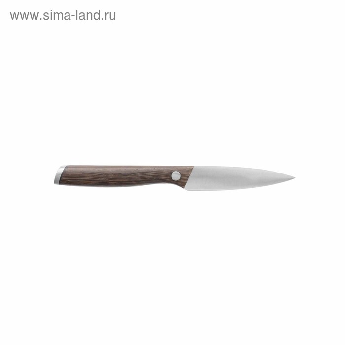 фото Нож для очистки, с рукоятью из тёмного дерева, 8.5 см berghoff