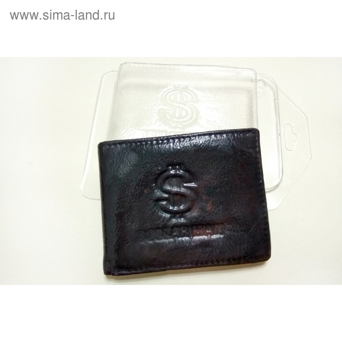 Пластиковая форма для мыла "Кошелёк Доллармен" 10х8 см
Пластиковая форма для мыла "Кошелёк Доллармен" 10х8 см