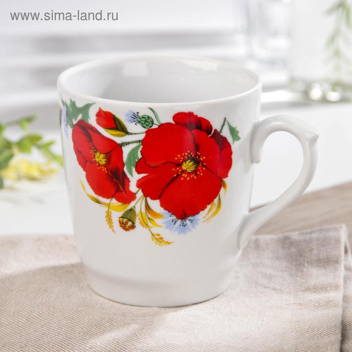 Кружка «Маки красные», 350 мл
Кружка «Маки красные», 350 мл