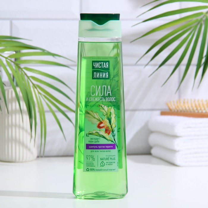 Шампунь для волос Чистая линия «Против перхоти», дуб, 400 мл
Шампунь для волос Чистая линия «Против перхоти», дуб, 400 мл