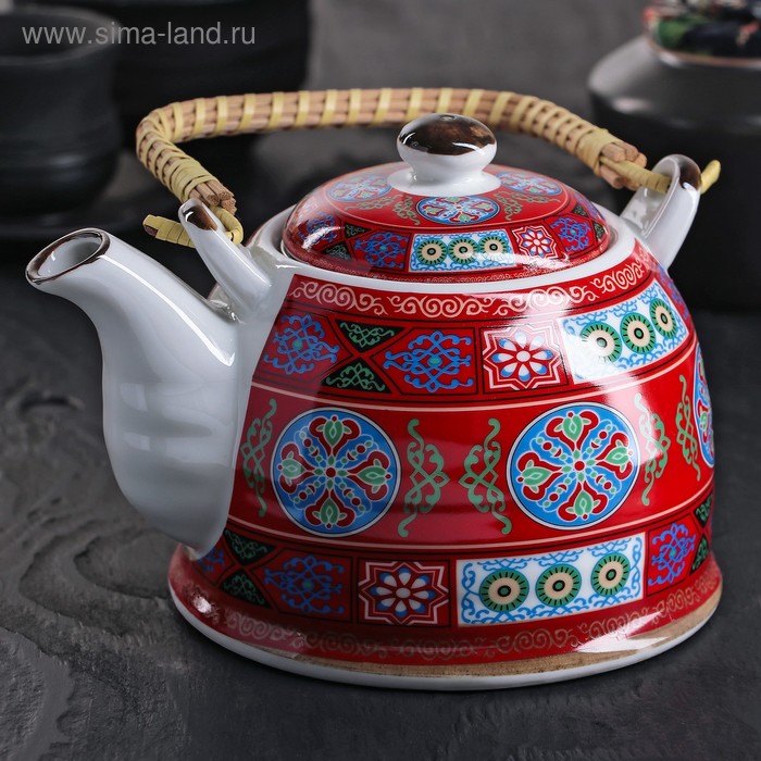 фото Чайник заварочный «азия», 900 мл, с металлическим ситом