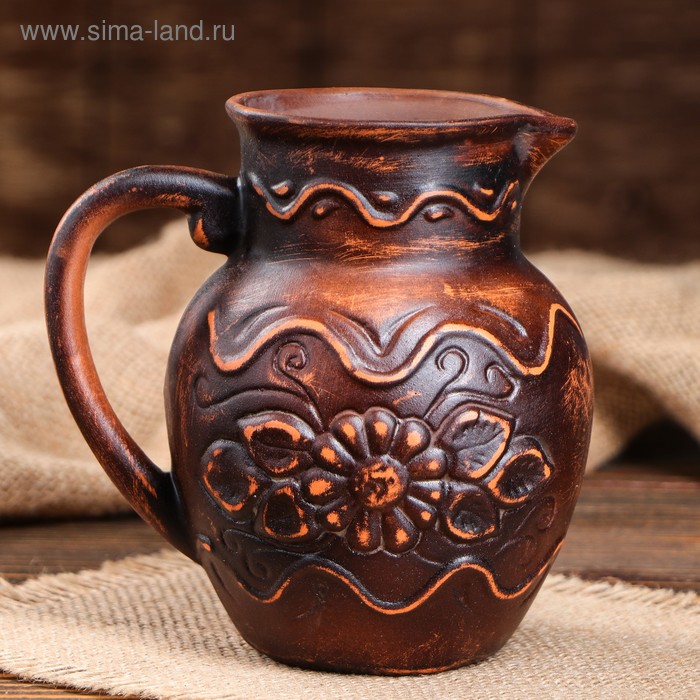 Сливочник малый, красная глина, 0.5 л
Сливочник малый, красная глина, 0.5 л