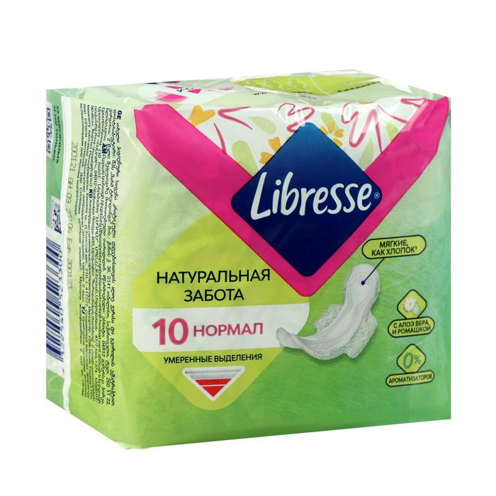 Прокладки Libresse Natural Care Ultra Normal, 10 шт.
Прокладки Libresse Natural Care Ultra Normal, 10 шт.
