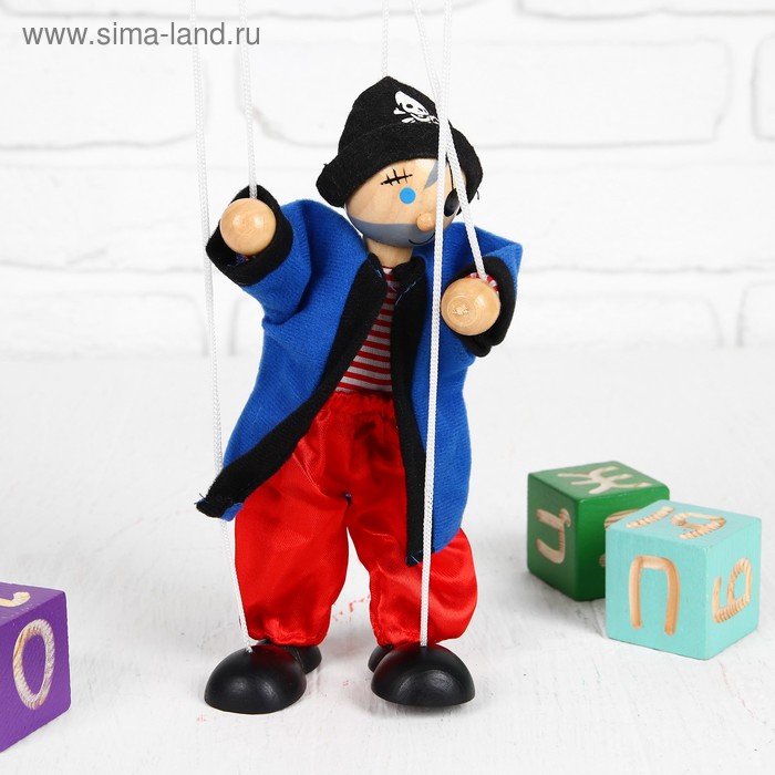 Дергунчик - марионетка «Пират», МИКС
Дергунчик - марионетка «Пират», МИКС