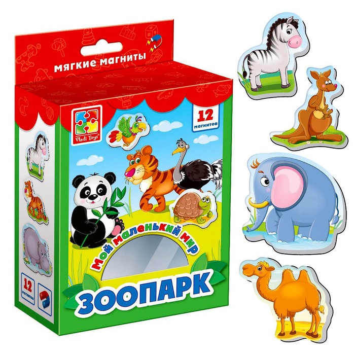 Магнитная игра «Зоопарк»
Магнитная игра «Зоопарк»