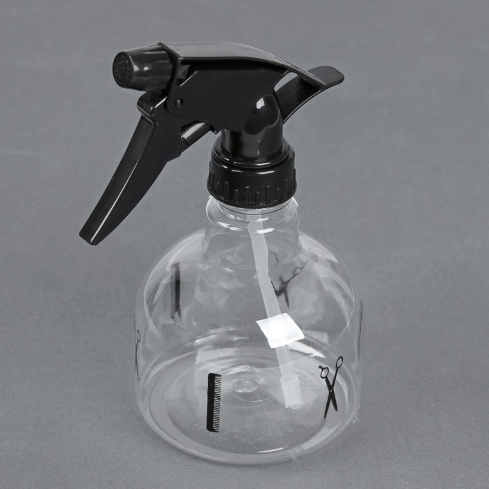 Распылитель парикмахерский, 280 мл, цвет чёрный/прозрачный
Распылитель парикмахерский, 280 мл, цвет чёрный/прозрачный