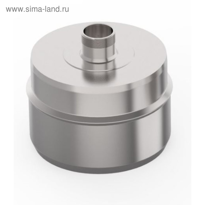 Заглушка с конденсатоотводом, d 140 мм, нержавейка 0.5 мм, штуцер 3/4", внутренняя
Заглушка с конденсатоотводом, d 140 мм, нержавейка 0.5 мм, штуцер 3/4", внутренняя