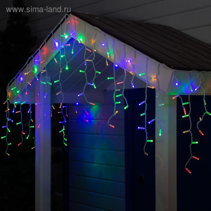 Гирлянда "Бахрома" 3 х 0.6 м , IP65, УМС, белая нить, 160 LED, свечение мульти, 220 В
Гирлянда "Бахрома" 3 х 0.6 м , IP65, УМС, белая нить, 160 LED, свечение мульти, 220 В