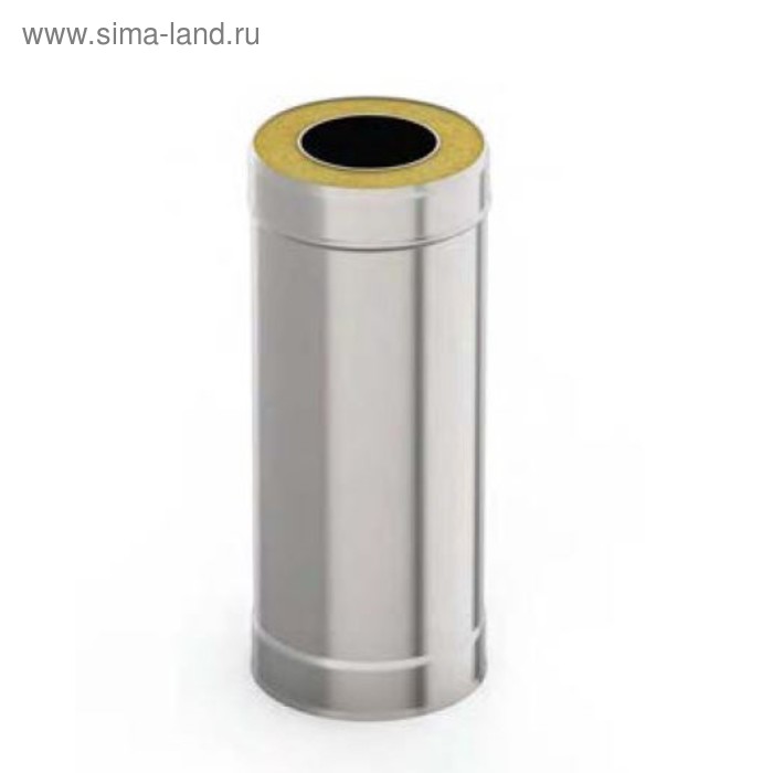 Сэндвич-труба 1.0 м, d 140 × 200 мм, нерж/оцинк, 1.0 мм/0.5 мм
Сэндвич-труба 1.0 м, d 140 × 200 мм, нерж/оцинк, 1.0 мм/0.5 мм