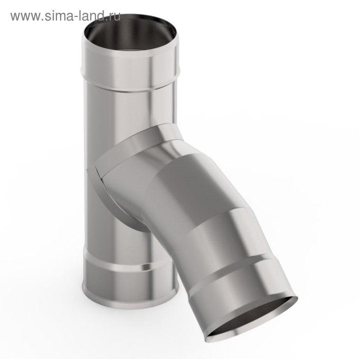Тройник 135°, d 140 мм, нержавейка 1.0 мм
Тройник 135°, d 140 мм, нержавейка 1.0 мм