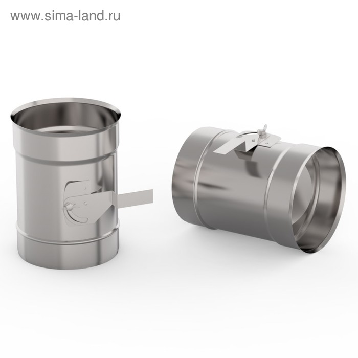 Шибер d 80 мм, нержавейка 0.5 мм
Шибер d 80 мм, нержавейка 0.5 мм