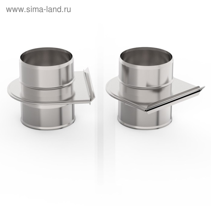 Шибер-задвижка, d 140 мм, нержавейка 1.0 мм
Шибер-задвижка, d 140 мм, нержавейка 1.0 мм